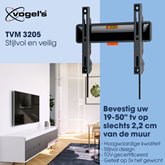 Vogel's COMFORT TVM 3205 | Vaste tv-beugel | 19-50 4